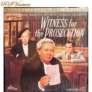 LaserDisc Film "WITNESS FOR THE PROSECUTION"